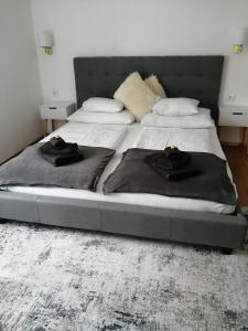 A bed or beds in a room at Apartment Wigo