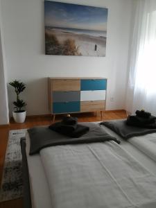 A bed or beds in a room at Apartment Wigo