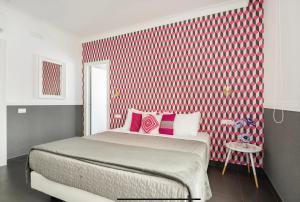Postel nebo postele na pokoji v ubytování Delle rose inn
