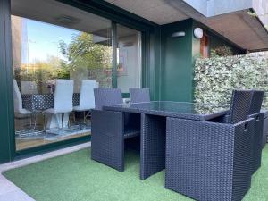 Patio alebo iná vonkajšia časť ubytovania URBANIZACIÓN CRUCEIRO NOVO