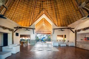 Ein Sitzbereich in der Unterkunft Catalonia Yucatan Beach - All Inclusive