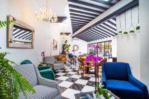 Posezení v ubytování Hotel Suites Mar Elena