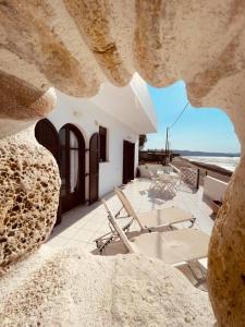 Un balcón o terraza en Waves House
