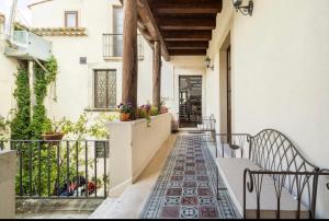 Balkón nebo terasa v ubytování Palazzo Candida B&B
