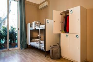 Voodi või voodid majutusasutuse Born Barcelona Hostel toas