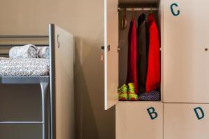 Voodi või voodid majutusasutuse Born Barcelona Hostel toas