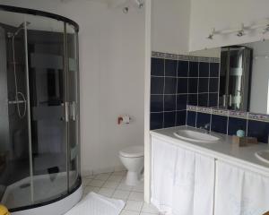 Koupelna v ubytování La maison d'iréne