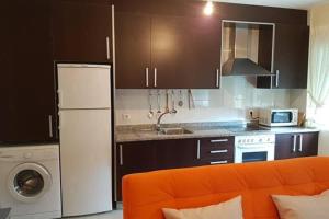 Kuchyň nebo kuchyňský kout v ubytování Apartamento Paraiso vacacional