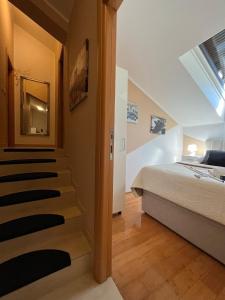 Posteľ alebo postele v izbe v ubytovaní Apartments Four You-with sea view