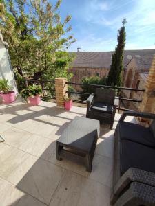 Posezení v ubytování Ca la Neus