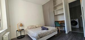 Posteľ alebo postele v izbe v ubytovaní Bel appartement Clairmarais - Centre Reims - Gare
