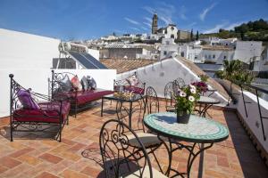 Balkon lub taras w obiekcie Apartamentos La Casa de la Alameda