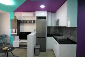 Kuchyňa alebo kuchynka v ubytovaní CASATURIS NEWON APARTAMENTOS en EL CAMPELLO