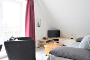 TV a/nebo společenská místnost v ubytování BreitlingBlicke + 7 fotografií