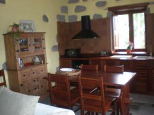 Dining area in the country house