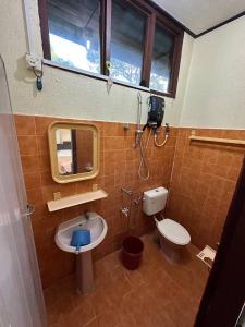 Ванная комната в Johan Chalet