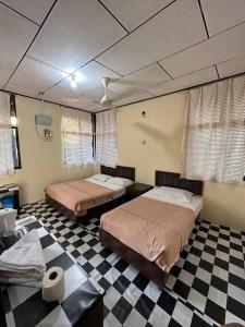 Katil atau katil-katil dalam bilik di Johan Chalet