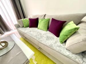Χώρος καθιστικού στο Guest House-MD