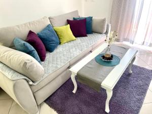 Χώρος καθιστικού στο Guest House-MD