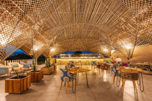 Restaurace v ubytování Bamboo Zanzibar