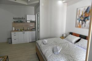 Postelja oz. postelje v sobi nastanitve Apartman Time out 1