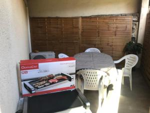 Setusvæði á Maison de vacances tout confort avec garage facile d'accès
