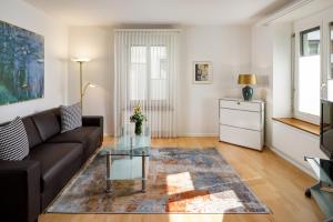 Posezení v ubytování Aparthotel Familie Hugenschmidt