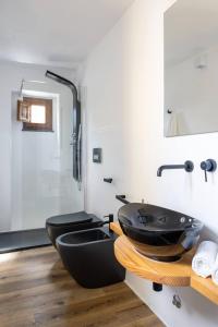 Koupelna v ubytování Iancura - B&B di design a Salina