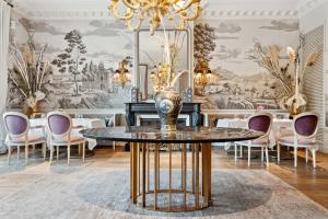Posezení v ubytování Grand Hotel du Lac - Relais & Châteaux