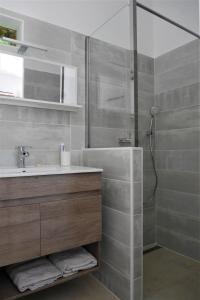 Koupelna v ubytování L'Ermitage