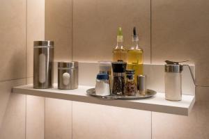 Coffee and tea making facilities at Chalet Kasern