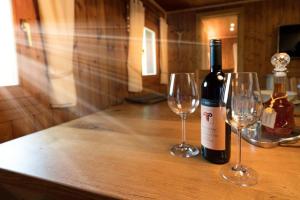 Chalet Kasern italokat is kínál
