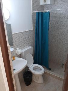 Koupelna v ubytování Sofial Guesthouse