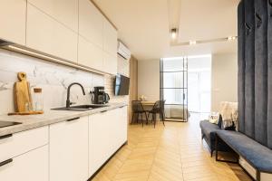 Kuchyňa alebo kuchynka v ubytovaní Apartment Antalovka Residence & Spa