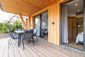 Balkón alebo terasa v ubytovaní Apartment Antalovka Residence & Spa