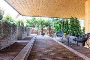Vonkajšia záhrada v ubytovaní Apartment Antalovka Residence & Spa