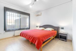 Ένα ή περισσότερα κρεβάτια σε δωμάτιο στο Cosy luxapartment 4 pers +13 φωτογραφίες