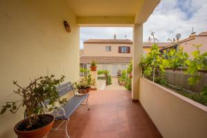 Balkon lub taras w obiekcie Location La Londe