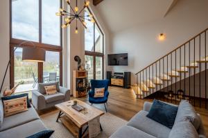 Posezení v ubytování Apartamenty Otulina