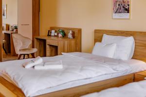 Postel nebo postele na pokoji v ubytování AirStar