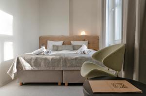 Ένα ή περισσότερα κρεβάτια σε δωμάτιο στο Dom Zdrojowy