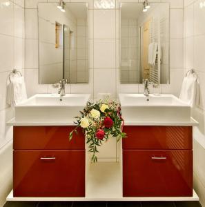 Kúpeľňa v ubytovaní Alpen Lodge