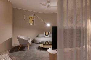 Letto o letti in una camera di Gozo Harbour Views, Mgarr Heights