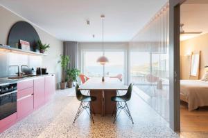 Cucina o angolo cottura di Gozo Harbour Views, Mgarr Heights