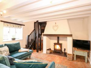 Et opholdsområde på Holly Cottage