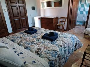 A bed or beds in a room at Rioxoris
