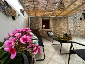 Posezení v ubytování Afroditi 4 Villa