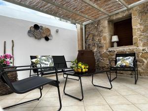 Posezení v ubytování Afroditi 4 Villa