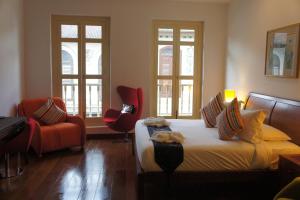Posezení v ubytování Heeren Palm Suites