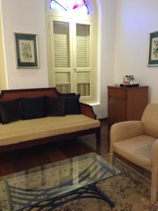 Posezení v ubytování Heeren Palm Suites